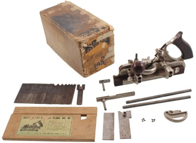 Stanley Rule & Level, No. 45: Early 20th Century Combination Plane