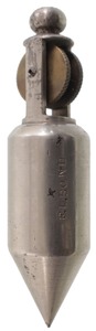 Unmarked: Unus. Steel Body Plumb Bob