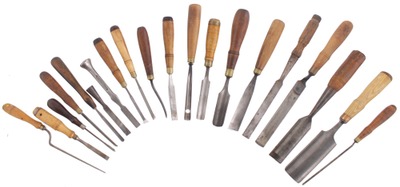 Assorted Makers: Lot Of Gouges, Carving Toolsel