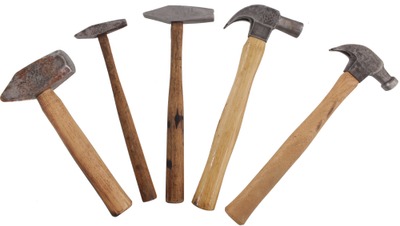 David Maydole Hammer Company, Norwich, New York: Lot Of Five Clean Maydole Hammers