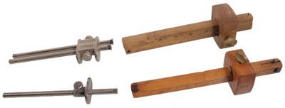 Stanley Rule & Level: Four Extra Clean Marking Gauges