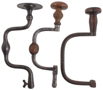 Unmarked: Three Early Iron Frame Braces