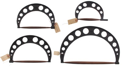 L.S. Starrett Company, Athol, Massachusetts: Four Wooden Patterns For Starrett Micrometers