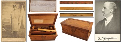 J.C. Wooley & Company, Hartford, Connecticut: Extra Clean 19th C. Tool Chest