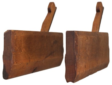 H. Wetherell, Chatham, Connecticut: Pair Of Early Mkr. H/R Molding Planes