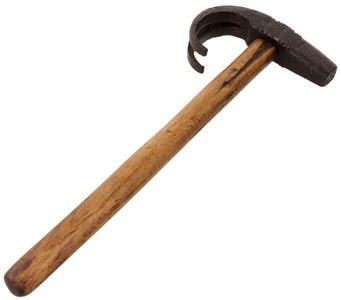 Unmarked: Early Hand Forged Claw Hammer