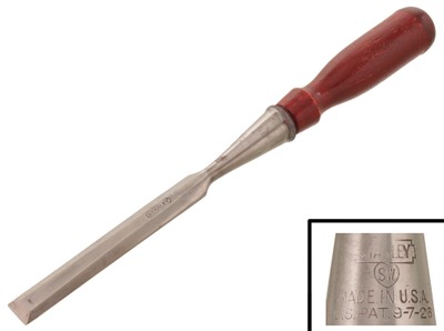 Stanley Rule & Level: Cook's Patent Paring Chisel