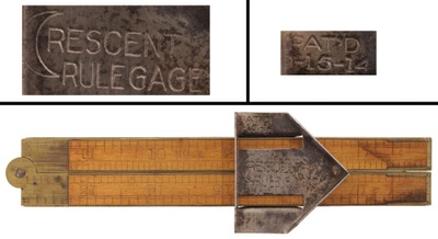 Thomas W. Southard, Williamsport, Pennsylvania: Southard's Patent Rule Gauge