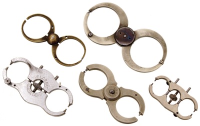 Assorted Makers: Coll. Of Five Watch Mkrs. Truing Calipers