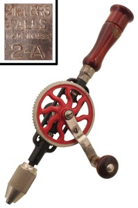 Millers Falls Company, Millers Falls, Massachusetts, No. 2A: Hollow Handle Hand Drill