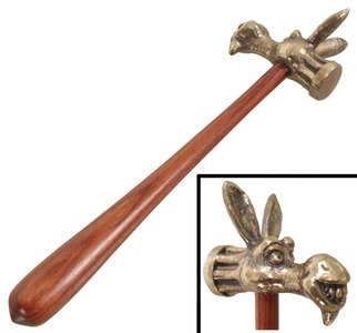 John Heinz, Corvallis, Oregon: Fancy Lost Wax Cast Bronze Hammer