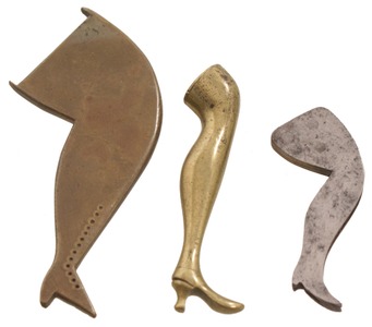 Assorted Makers: Lot Of Three "Ladyleg" Items