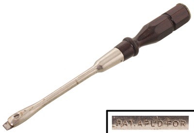 Unmarked: Early Nickel Plated Screwdriver