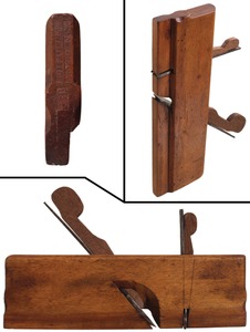 Jo. Fuller, Providence, Rhode Island: Early Yellow Birch Dado Molding Plane