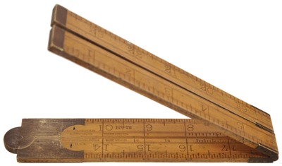 Stanley Rule & Level, No. 75: Two-Foot/Four-Fold Folding Rule