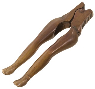 Unmarked: Cast Bronze "Ladyleg" Form Tool