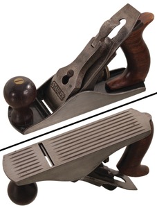 Stanley Rule & Level, No. 2 C: Rare Corrug. Sole Smoothing Plane