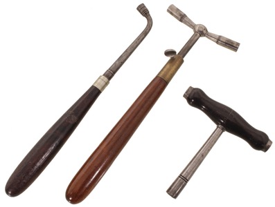 Assorted Makers: Coll. Of Three Piano Tuner's Hammers