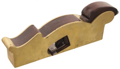 Unmarked: Solid Cast Brass Shoulder Plane