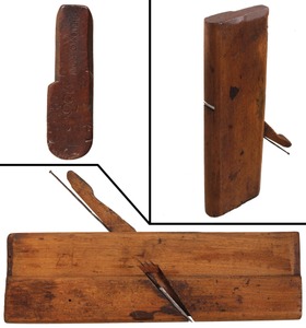 F. Nicholson: Early Yellow Birch Round Molding Plane