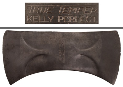 Kelly Works, True Temper, No. 4: Extra Clean Double Bit Axe Head