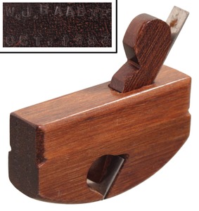 Bill Baader, Springfield, Ohio: Artfully Crafted Compasse Smooth Plane