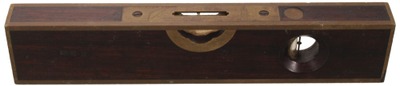 Stratton Brothers (Unmarked), No. 10: Ten-Inch Rosewood Plumb & Level