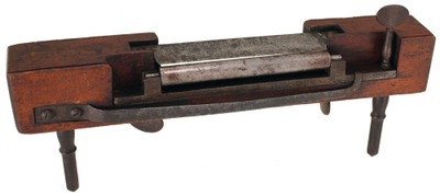 Herrick Aiken, Franklin, New Hampshire: Early Leather Skiver Gauge