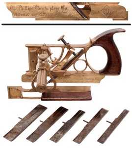 Phillips Plow Plane Company, Boston, Massachusetts: Phillips Patent Presentation Plow Pl