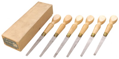 Stanley Rule & Level, No. 86: Full Box Of 6 Unused Screwdrivers