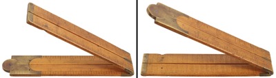 N.H. Closson, Middletownn, Connecticut: Two-Foot, Four-Fold Folding Rule