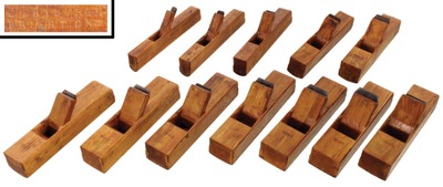 Dryburgh, Bright, Ontario, Canada: Set Of 12 Round Patternmkrs Planes