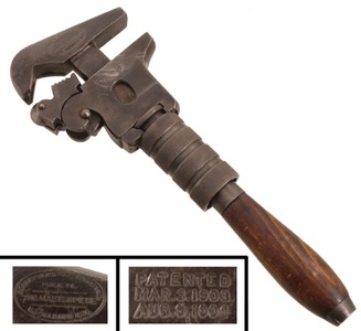 Bonney Vise & Tool Works, Allentown, Pennsylvania: "The Masterpiece" Wrench