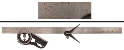 L.S. Starrett Company,  Athol, Massachusetts, No. 10: Precision Combination Square
