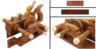 Jim Leamy, East Earl, Pennsylvania: A'wood & B'wood Ctr. Wheel Plow Plane