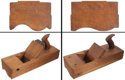 W. Hull, Blackstone Street, Boston, Massachusetts: Two Ogee Crown Molding Plane