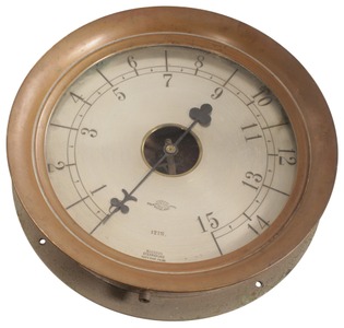 American Steam Gauge & Valve Company, Boston, Massachusetts: Extra Clean 12" Dial Steam Gauge