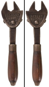 Cochran Pipe Wrench Manufacturing Company, Chicago, Illinois: Rare "Type 1" "Speednut" Wrench