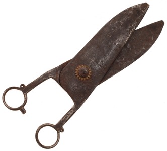 Assorted Makers: Pair Of Fancy 18th Century Shears