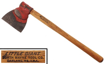 North Wayne Tool Company, Oakland, Maine: Extra Clean Tobacco Hatchet