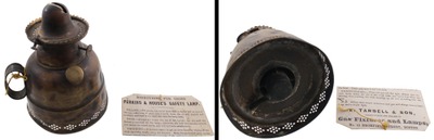 Cleveland Non-Explosive Lamp Company, Cleveland, Ohio: "Perkins & House Pat Non-Explosive Lamp