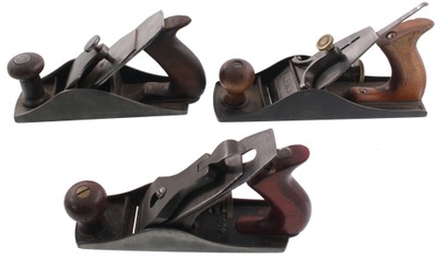 Assorted Makers: Three Early Type Smoothing Planes
