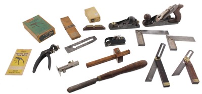 Assorted Makers: Lot Of Clean & Usabl Woodworking Tools
