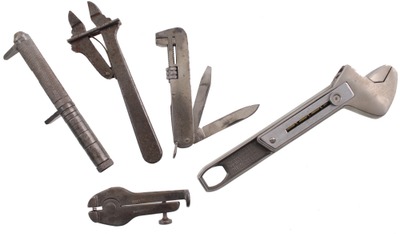 Assorted Makers: Lot Of Five Unuual Wrenches