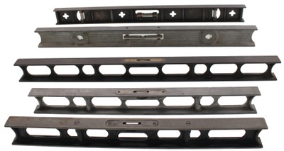Assorted Makers: Five Uncommon Iron & Alum. Levels
