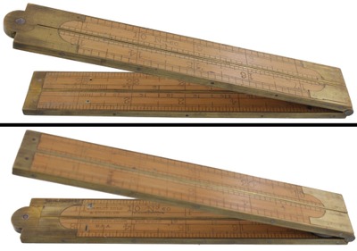 Stanley Rule & Level, No. 60: Two-Foot/Four-Fold Folding Rule