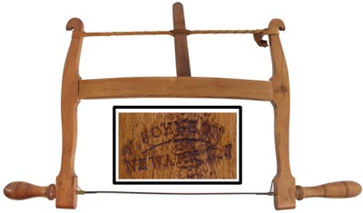W. Johnson, Newark, New Jersey: Extra Clean Bow Saw