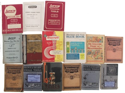 Assorted Makers: Lot Of Precision Tool Catalogue
