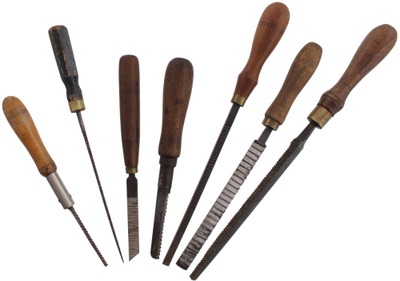 Assorted Makers: Wkg. Set Of Seven Wood Worker's Floats