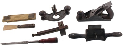 Assorted Makers: Lot Of Clean & Usabl Woodworking Tools